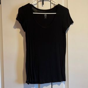 Wet Seal Simple Black T-Shirt
